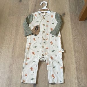 $9 bundle / NWT 100% Organic Cotton Mushroom one piece 3-6mos